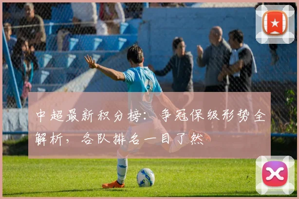 中超最新积分榜：争冠保级形势全解析，各队排名一目了然