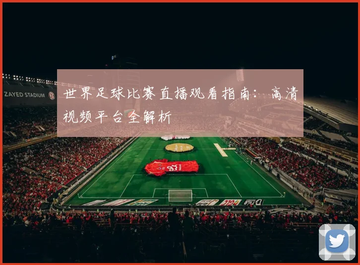 世界足球比赛直播观看指南：高清视频平台全解析